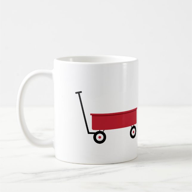 Mug Wagon rouge (Gauche)