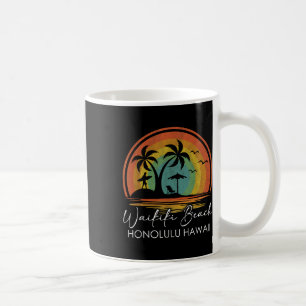 Mug Waikiki Beach Honolulu Hawaii Vacances été Trop