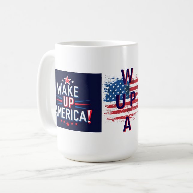 Mug Wake Up America (WUPA) (Devant gauche)