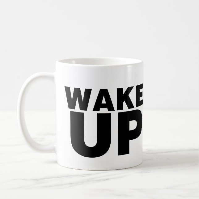 Mug Wake up Black (Gauche)