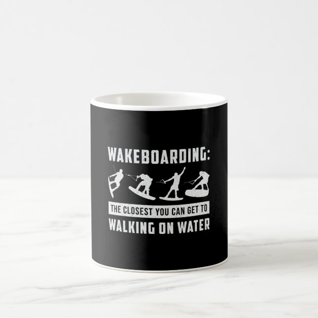 Mug Wakeboard Walking On Water Wake Wakeboarder (Centre)