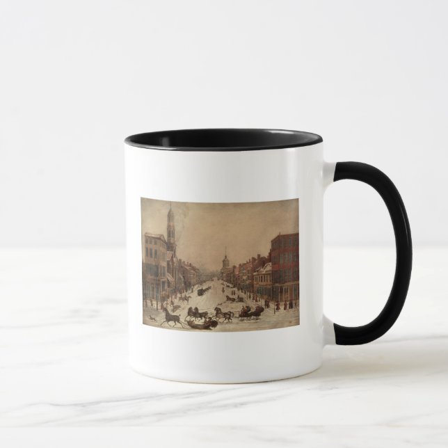Mug Wall Street en hiver (Droite)