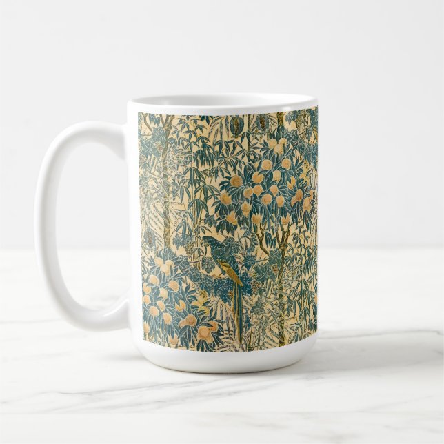 Mug Walter Crane - Vintage Art Nouveau Macaw Motif (Gauche)