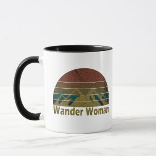 Mug Wander femme randonnée camping vintage