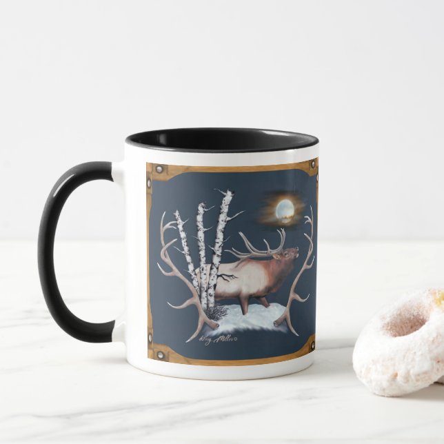 Mug Wapiti mâle (Avec donut)
