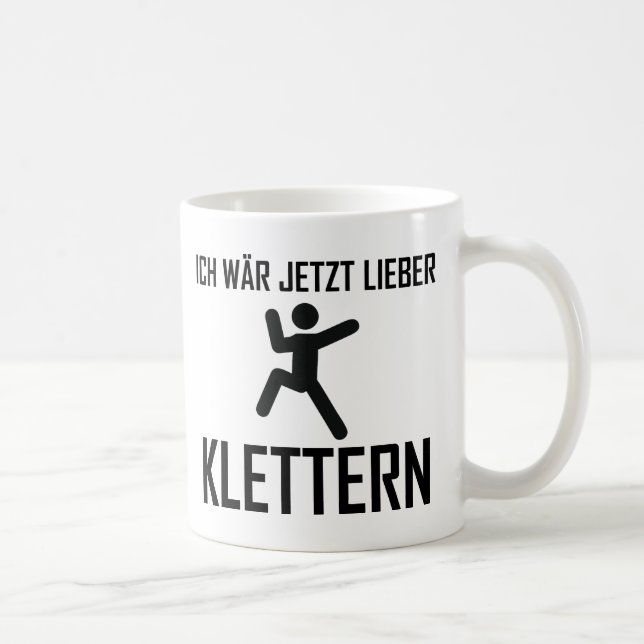 Mug wär jetzt lieber klettern (Droite)