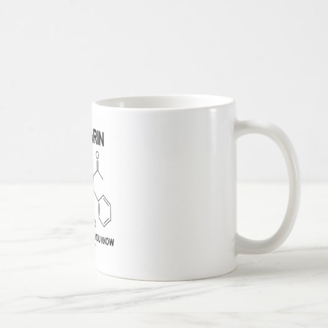 Mug Warfarine c'est poison de rat, vous savent (la (Droite)