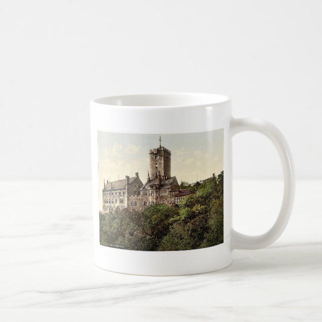 Mug Wartburg, de l'est, Thuringe, Allemagne P rare (Droite)