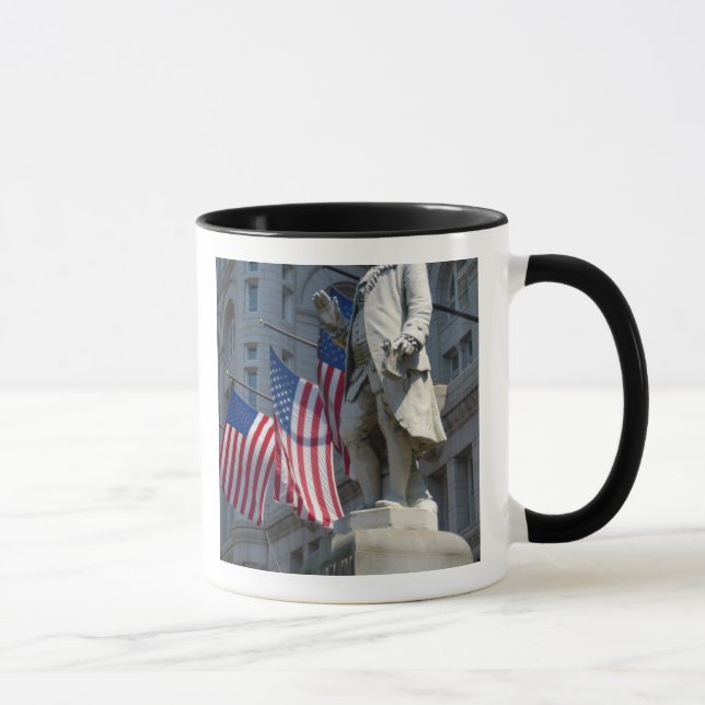 Mug Washington, C.C, statue de Benjamin Franklin (Droite)