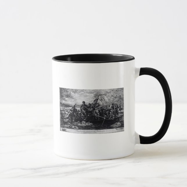 Mug Washington croisant le Delaware (Droite)