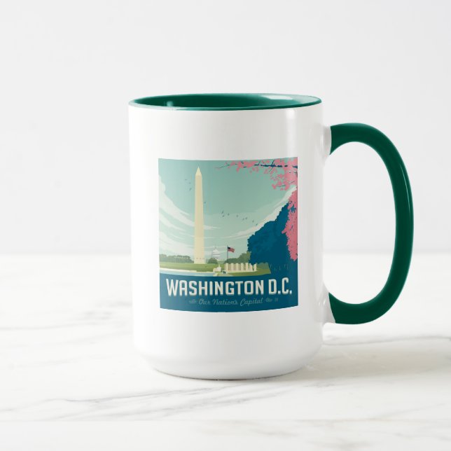 Mug Washington DC | La capitale de notre nation (Droite)