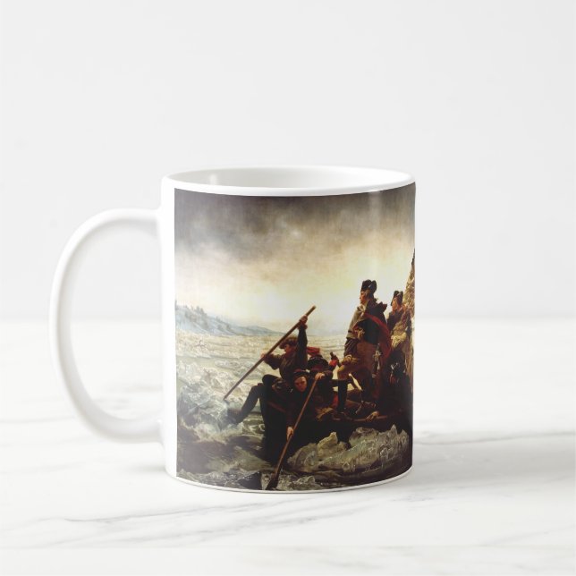 Mug Washington traversant le Delaware par Emanuel Leut (Gauche)