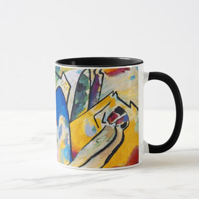 Mug Wassily Kandinsky Composition Quatre - Art Abstrai (Droite)