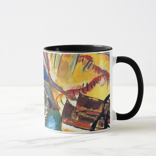 Mug Wassily Kandinsky - Improvisation 30 (Canons) (Droite)