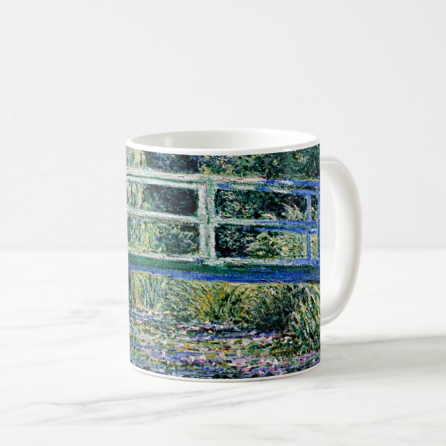 Mug "Water Lilies and Japanese Bridge" (Devant droit)