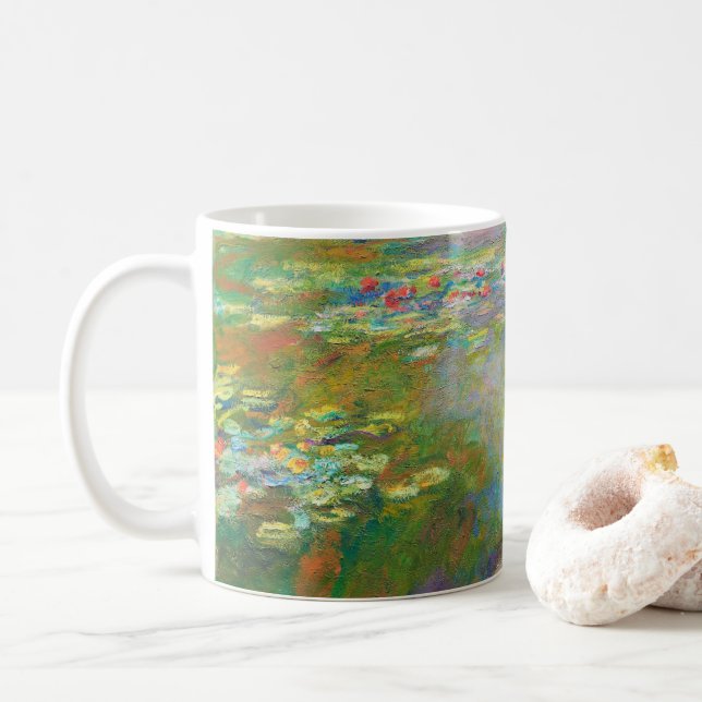 Mug Water Lilies by Claude Monet (Avec donut)