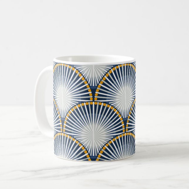 Mug Water Lily Art Déco (Devant gauche)