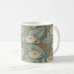 Mug Water Lys Lily Art Nouveau Nature