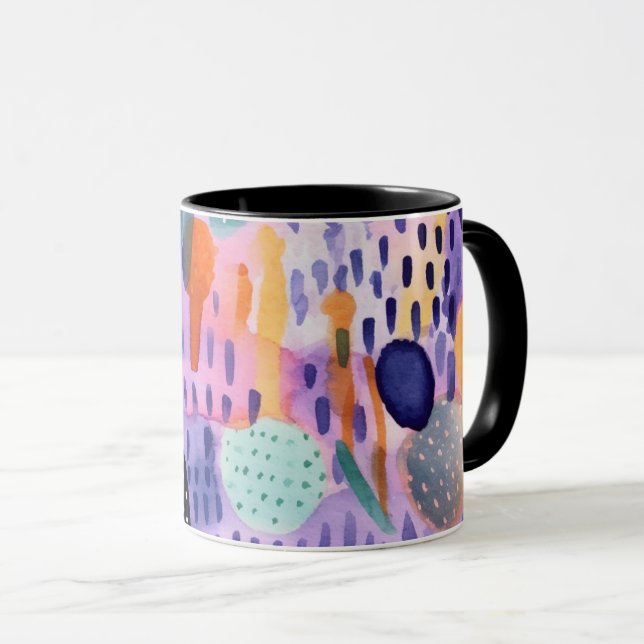 Mug Watercolor Dream World (Devant droit)