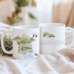 Mug Watercolor Illustrated Map France | Monogram<br><div class="desc">This watercolor France mug captures the charm and diversity of the country through soft, hand painted illustrations layered across a gently washed map. From iconic landmarks and storybook villages to countryside details and regional touches, each element reflects the art, culture, and everyday beauty that make France so beloved. The overall...</div>