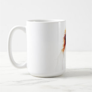 Mug Watercolor Jesus Christ Portrait – Serene & Spirit