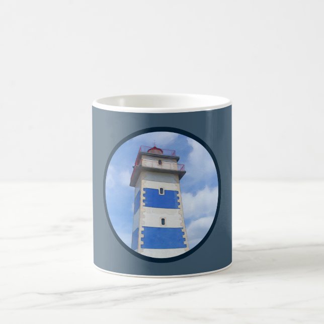 Mug Watercolor lighthouse (Centre)