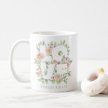 Mug Watercolor Roses and Greenery LOVE Valentine's Day<br><div class="desc">This 'LOVE' typography mug features a beautiful design with watercolor roses and greenery. Perfect for Valentine's Day,  anniversaries,  or just to show someone you care,  this botanical mug combines a bold,  modern typography with soft florals,  making it an ideal gift for your loved one.</div>