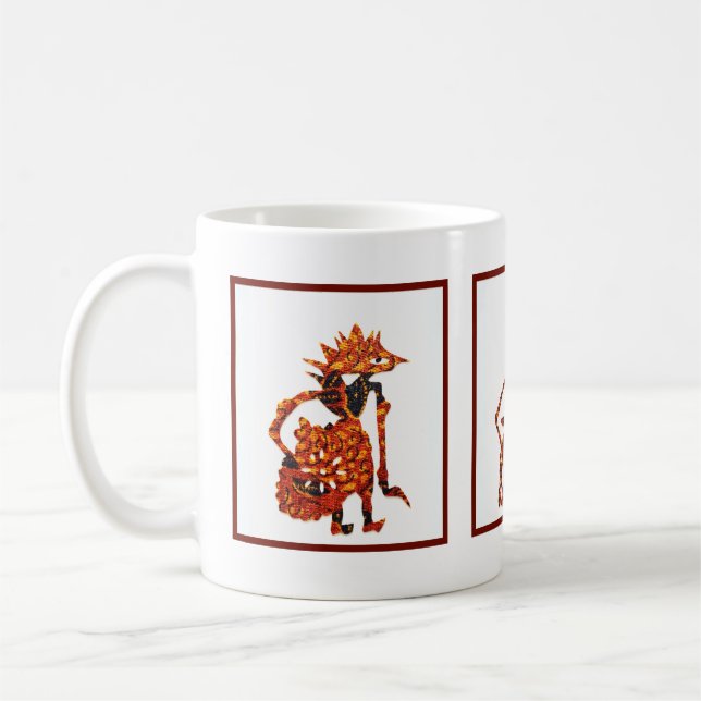 Mug Wayang dans le Batik (Gauche)