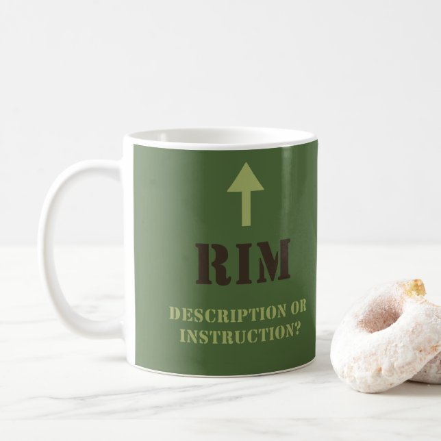 Mug WDYHC No 3, Rim (Avec donut)