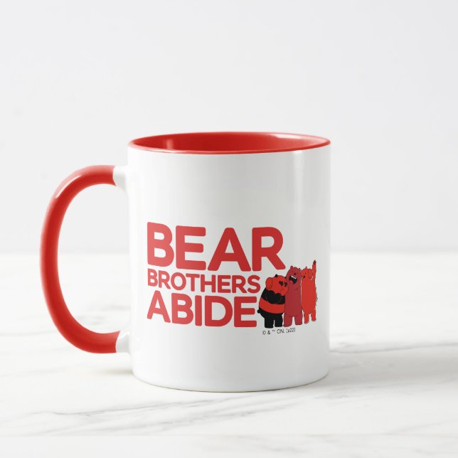 Mug We Bare Bears - Bear Brothers Abide (Gauche)