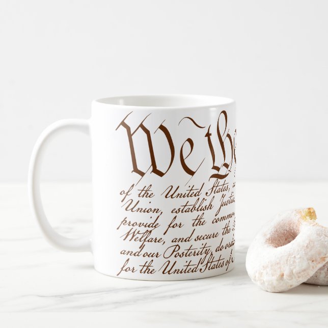 Mug We the People (Avec donut)
