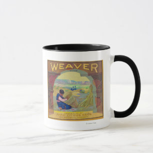 Mug Weaver Orange LabelPiru, CA