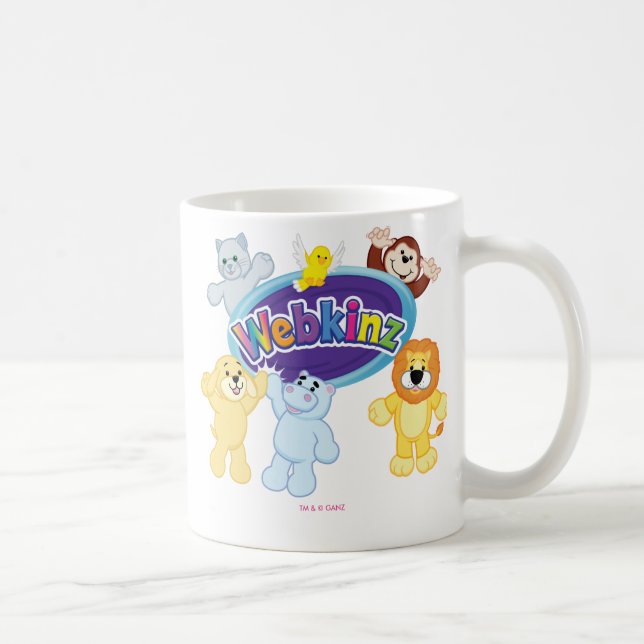 Mug Webkinz : Entrez et jouez (Droite)