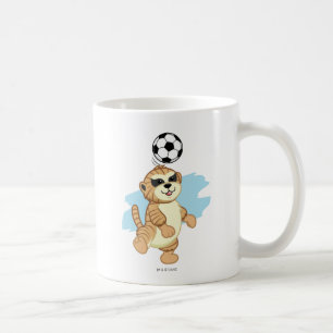 Mug Webkinz   Meerkat jouant au football 2