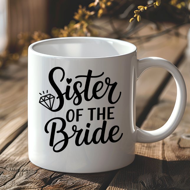 Mug Wedding Sister of the Bride Squad Bachelorette (Créateur téléchargé)