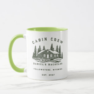 Mug Week-end de camping personnalisé pour enterrement