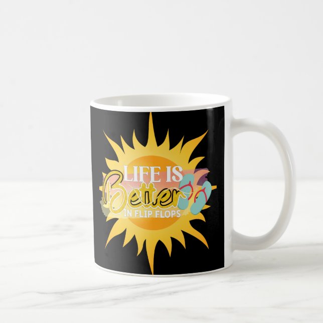 Mug Week-end des tongs d'été (Droite)