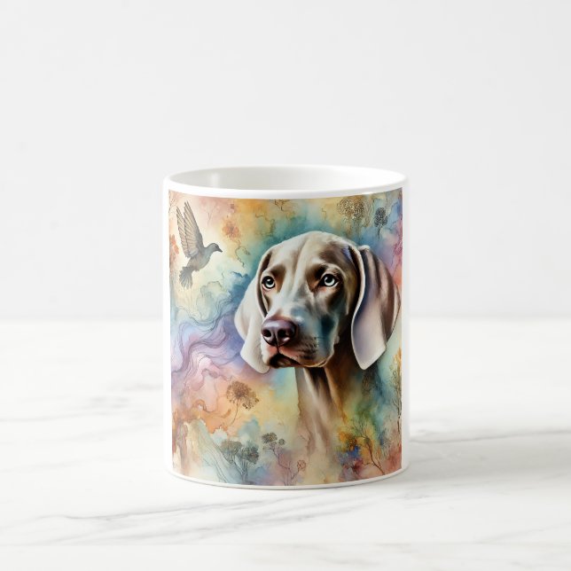 Mug Weimaraner Dog 200624AREF211 - Watercolor (Centre)