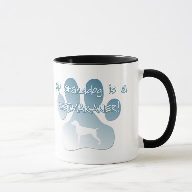 Mug Weimaraner Granddog (Droite)
