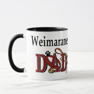 Mug Weimaraner Papa Cadeaux