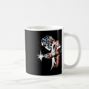 Mug Welder American Flag Usa Patriotic Welder Cadeau