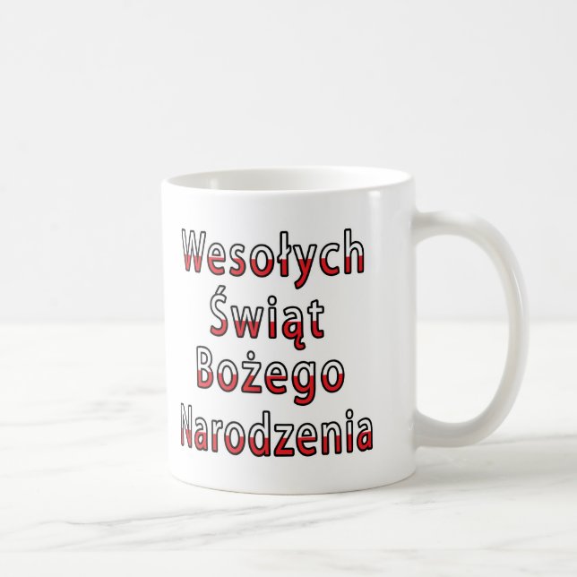 Mug Wesolych Swiat Bozego Narodzenia (Droite)