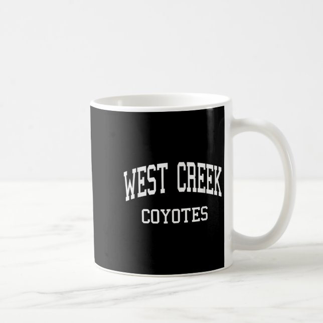 Mug West Creek High School S Clarksville Tn Retro Spo (Droite)