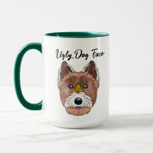 Mug West Highland White Terrier muet face moche