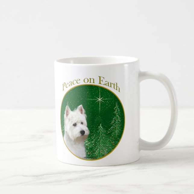 Mug West Highland White Terrier Peace (Droite)
