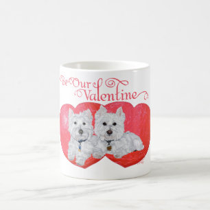 Mug West Highland White Terriers Valentine