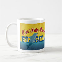 West Palm Beach Floride Dolphin Retro TM Vintage