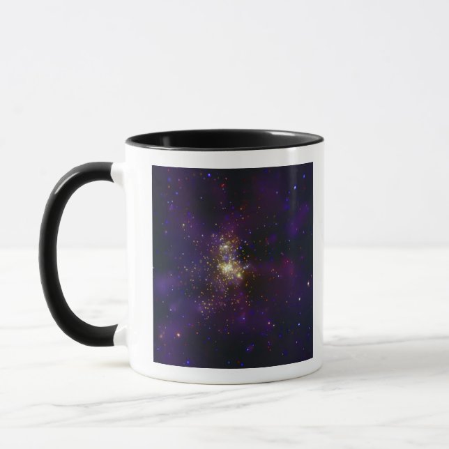 Mug Westerlund 2, un groupe de jeunes étoiles (Gauche)
