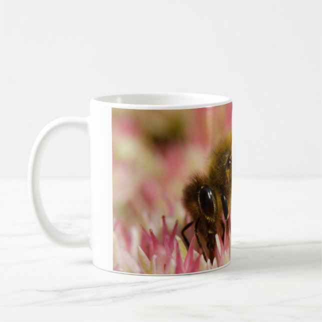 Mug Western Honey Bee Macro (Gauche)