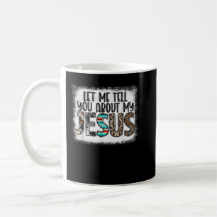 Mug Western Leopar Laissez-Moi Vous Parler De Mon Jésu